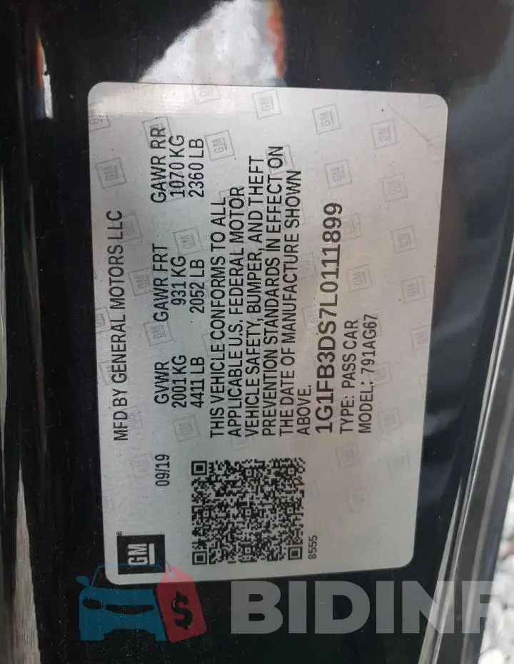 1G1FB3DS7L0111899 Photo# 12