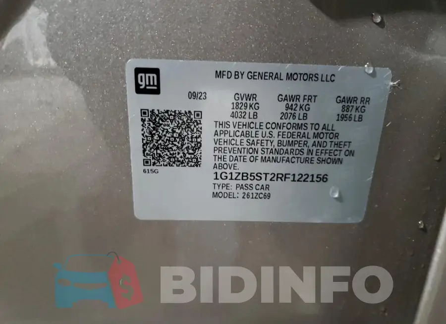 1G1ZB5ST2RF122156 Photo# 13