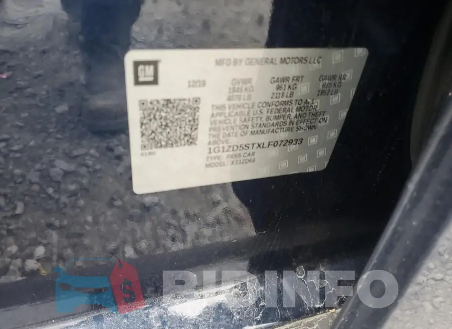 1G1ZD5STXLF072933 Photo# 12