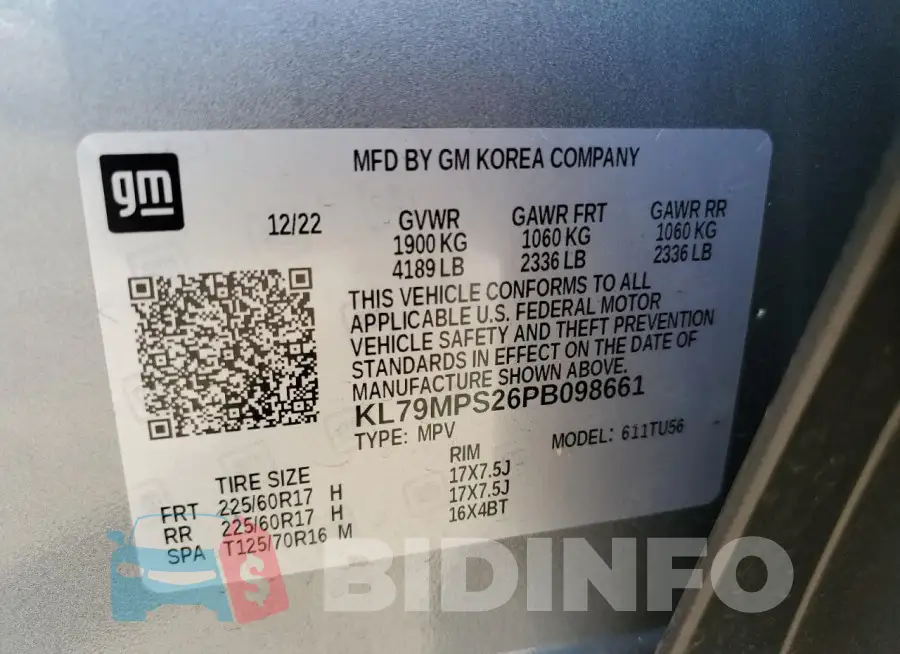 KL79MPS26PB098661 Photo# 13