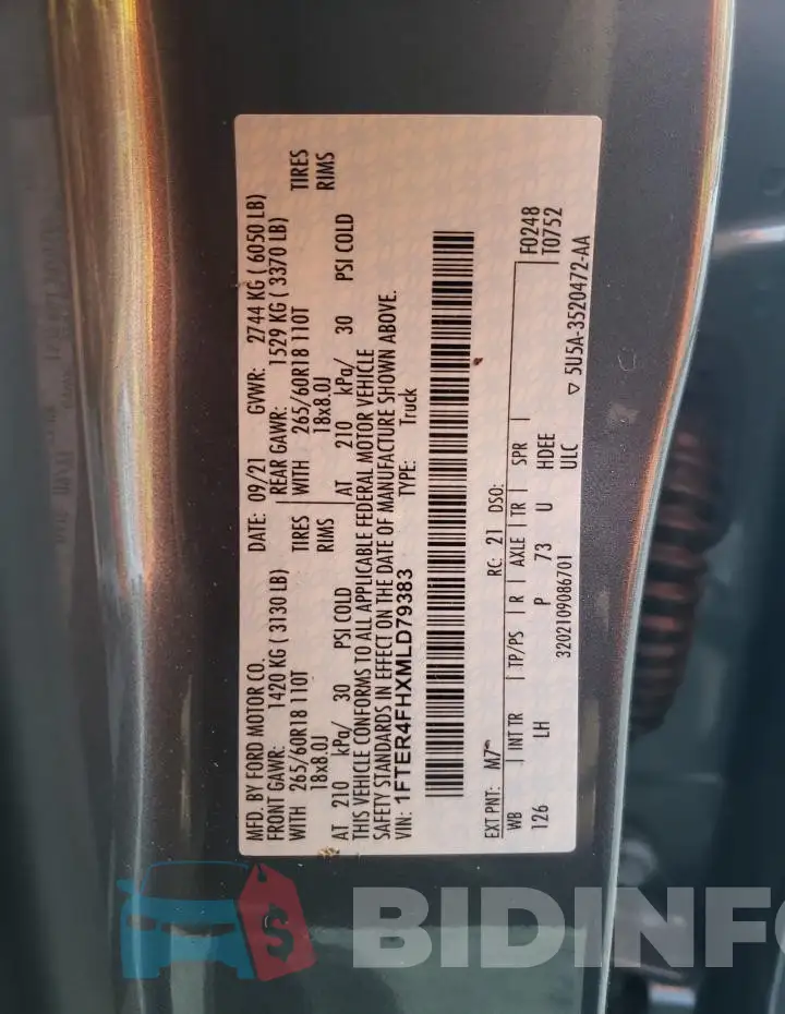 1FTER4FHXMLD79383 Photo# 13