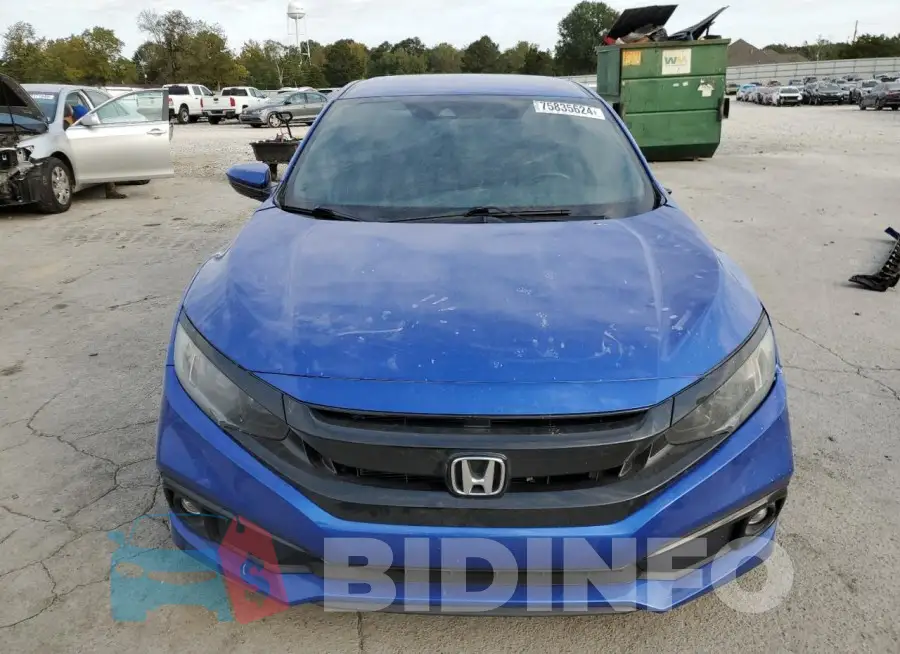19XFC2F81KE013389 Photo# 5