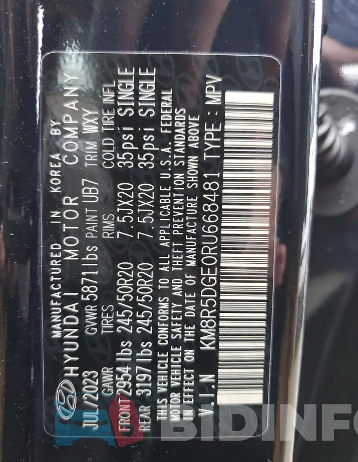 KM8R5DGE0RU668481 Photo# 13