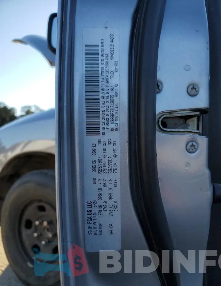 1C6RR6FG2LS138725 Photo# 12