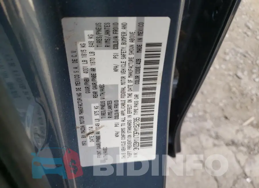 3MZBM1V73FM152785 Photo# 12