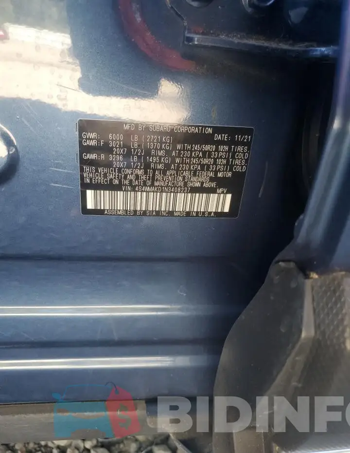 4S4WMAKD1N3408237 Photo# 13