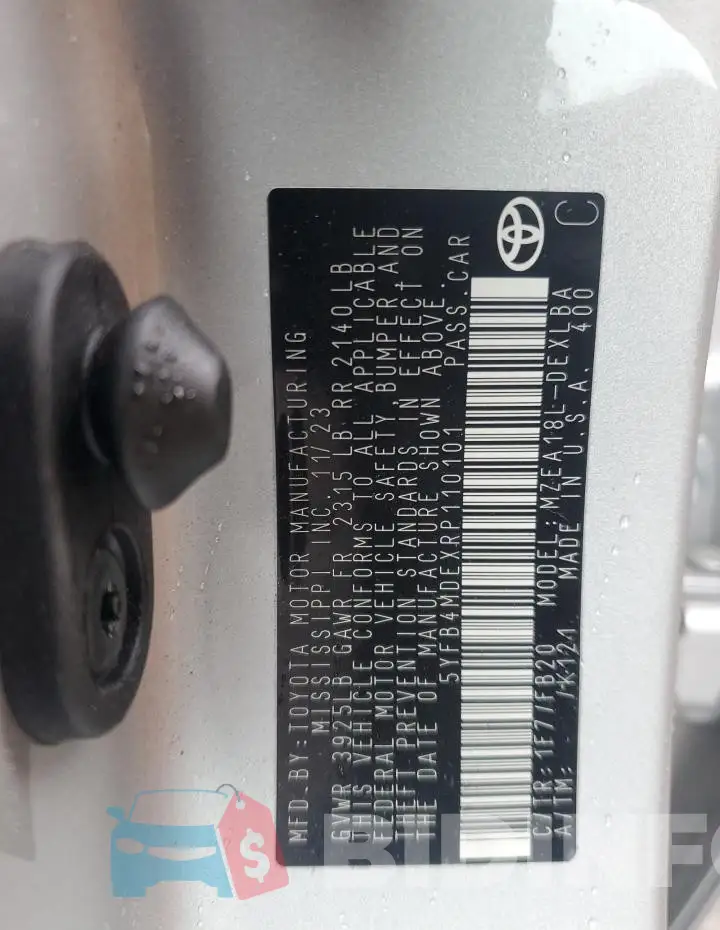 5YFB4MDEXRP110101 Photo# 12