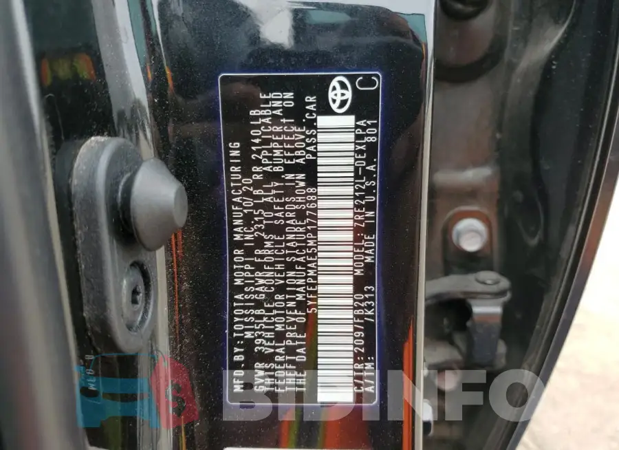 5YFEPMAE5MP177688 Photo# 13