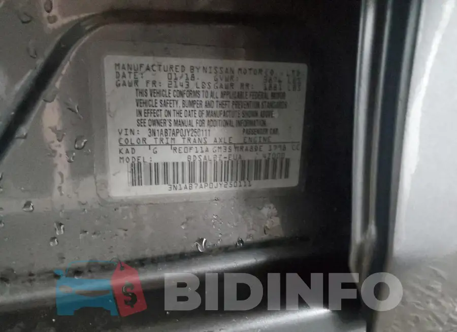 3N1AB7AP0JY250111 Photo# 13