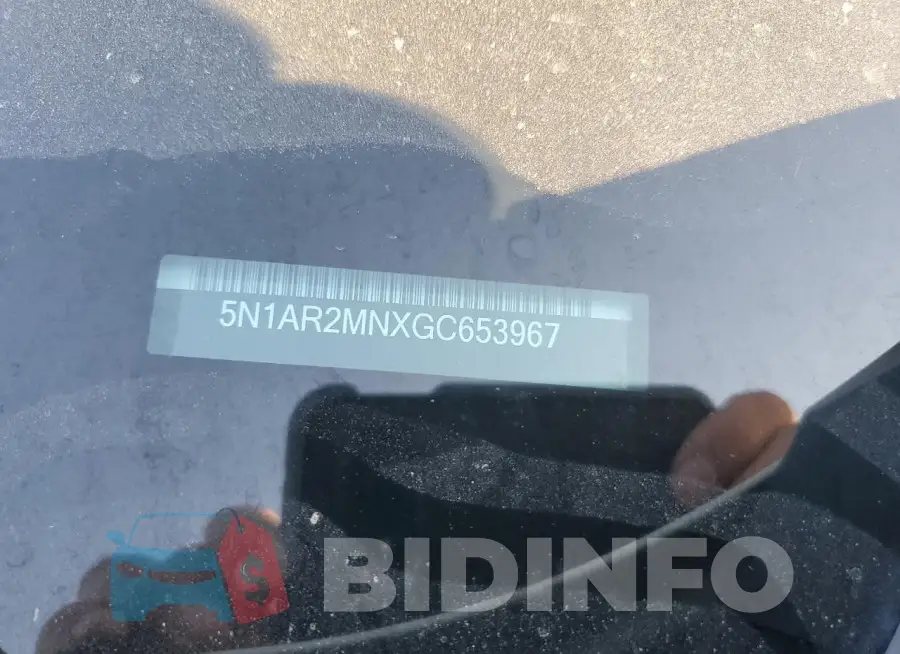 5N1AR2MNXGC653967 Photo# 13