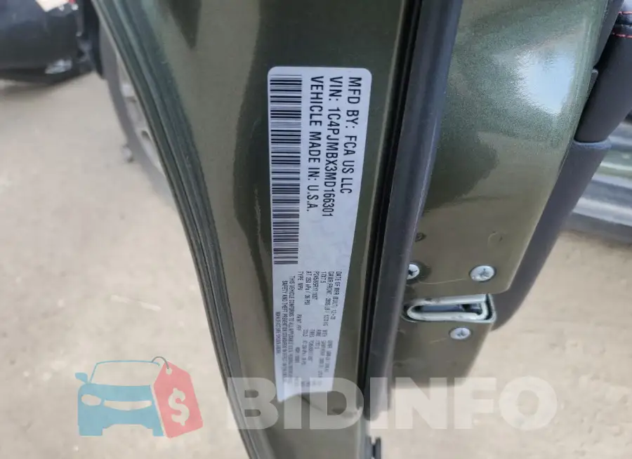 1C4PJMBX3MD166301 Photo# 13