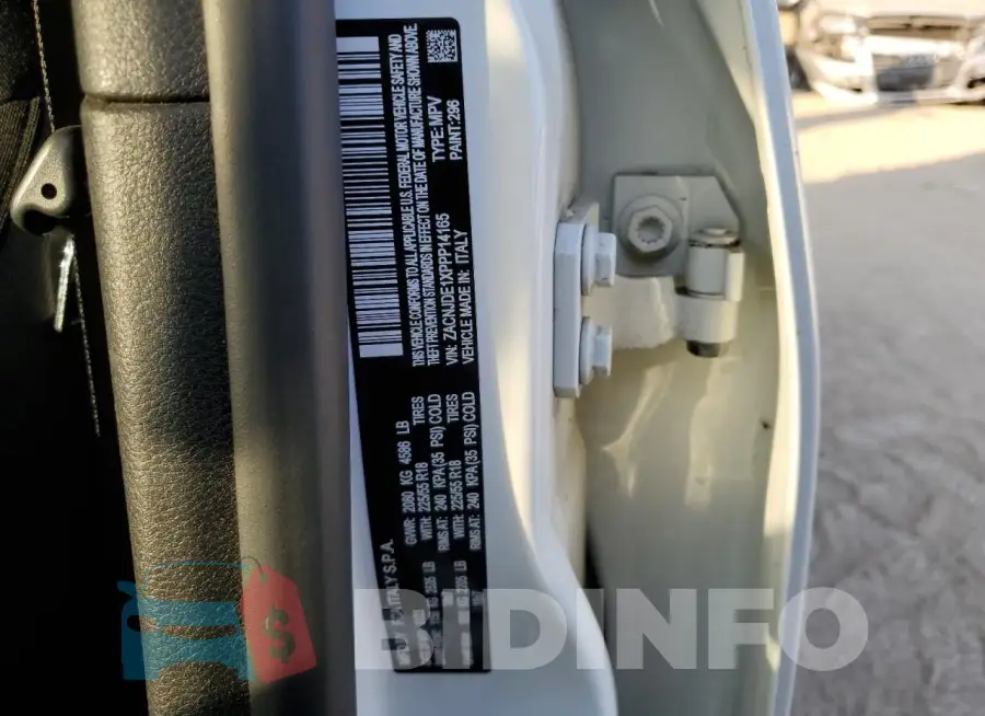 ZACNJDE1XPPP14165 Photo# 13