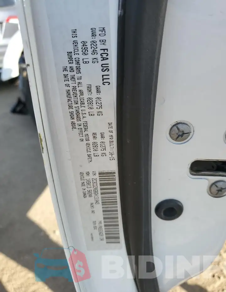 2C3CDZAG8GH131043 Photo# 12