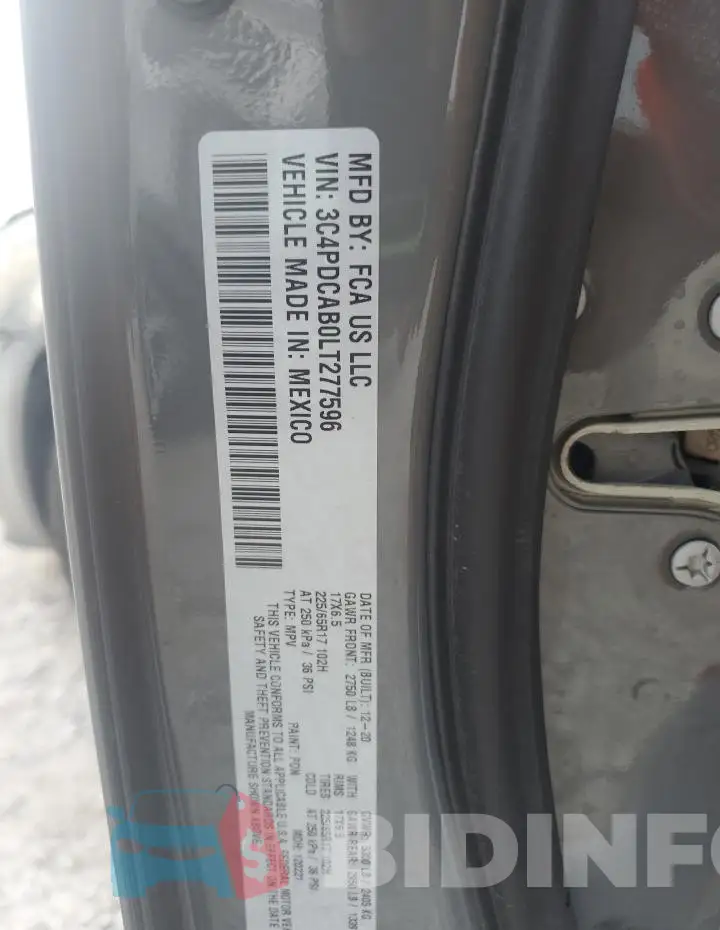 3C4PDCAB0LT277596 Photo# 12
