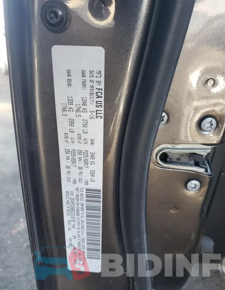 3C4PDCAB6GT213732 Photo# 13