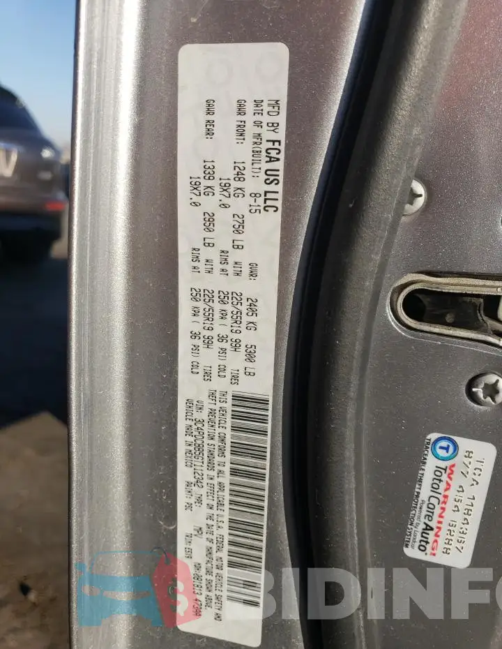 3C4PDCBB5GT112342 Photo# 13