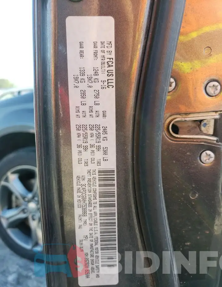3C4PDCGB0HT538868 Photo# 12