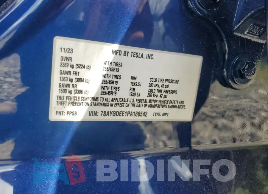 7SAYGDEE1PA186542 Photo# 12