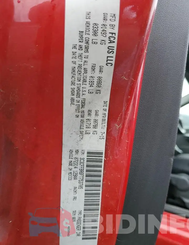 3C3CFFBR6FT753705 Photo# 13