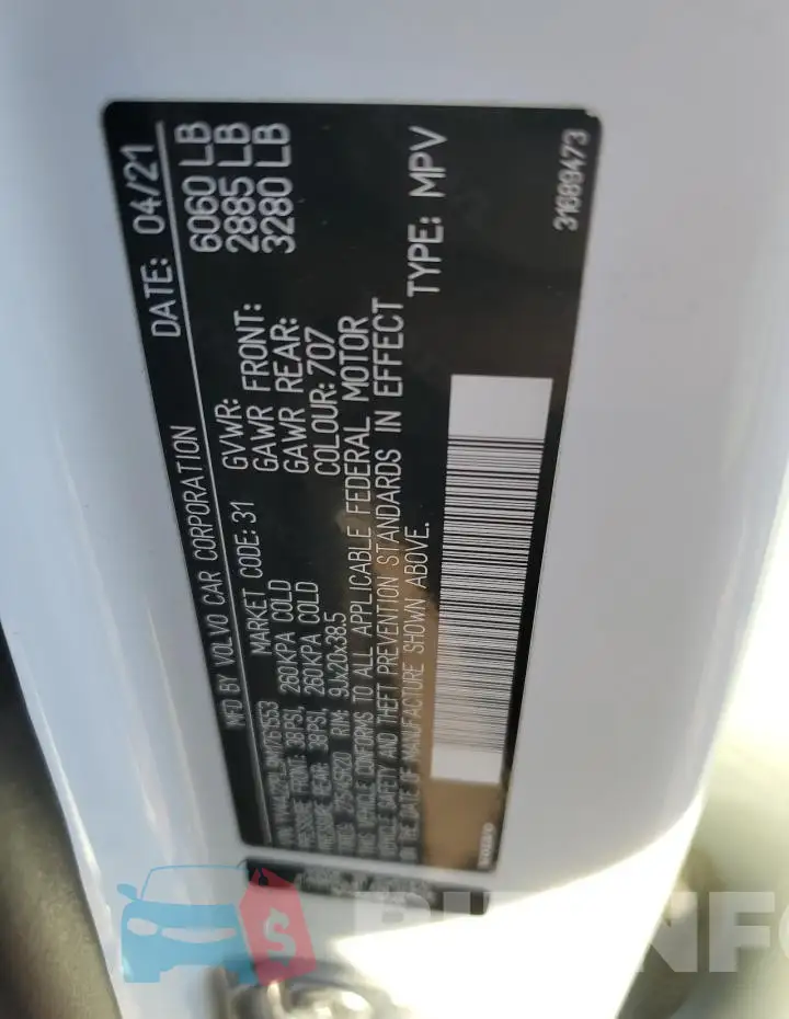 YV4A22PL9M1761553 Photo# 14