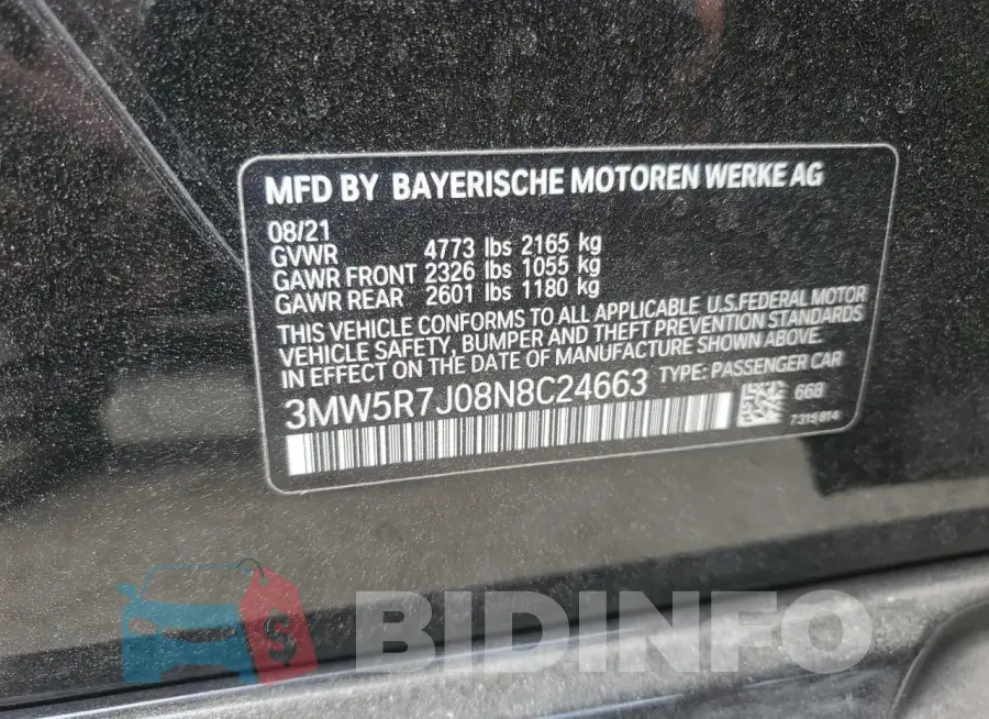 3MW5R7J08N8C24663 Photo# 13