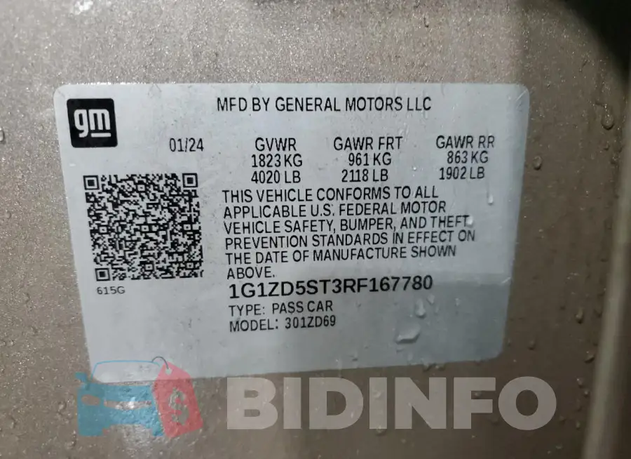 1G1ZD5ST3RF167780 Photo# 13