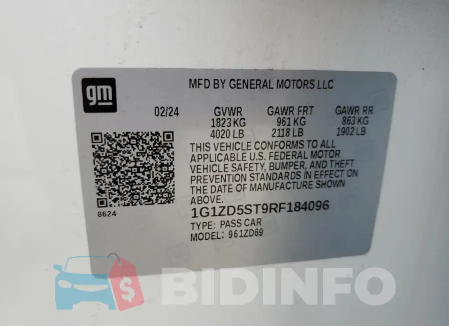 1G1ZD5ST9RF184096 Photo# 13