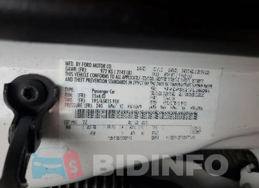 1FADP3E21FL350291 Photo# 12