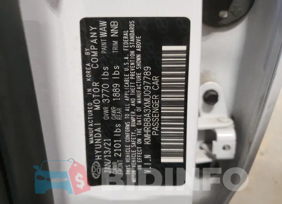 KMHRB8A3XMU097789 Photo# 13