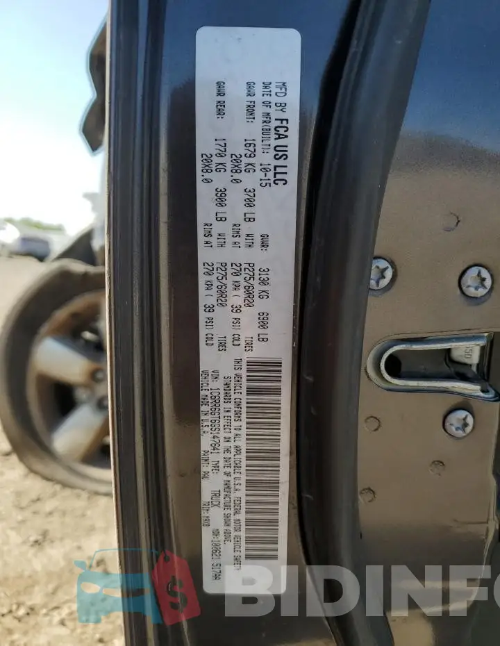 1C6RR6GT6GS147641 Photo# 12