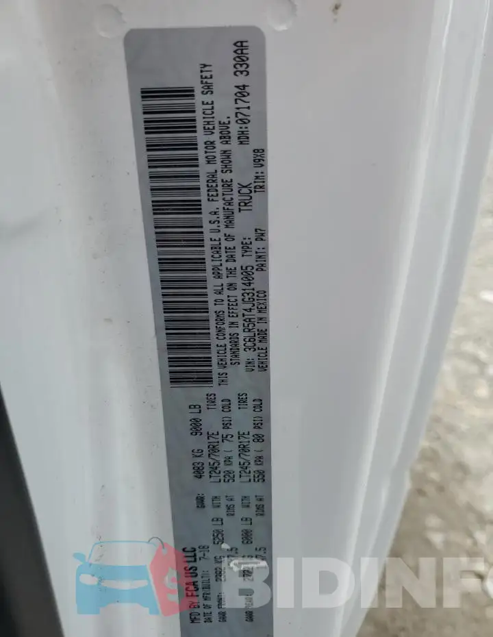 3C6LR5AT4JG314005 Photo# 12