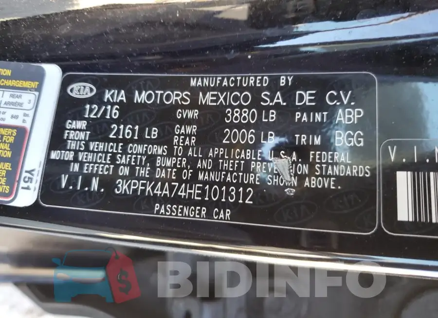 3KPFK4A74HE101312 Photo# 12