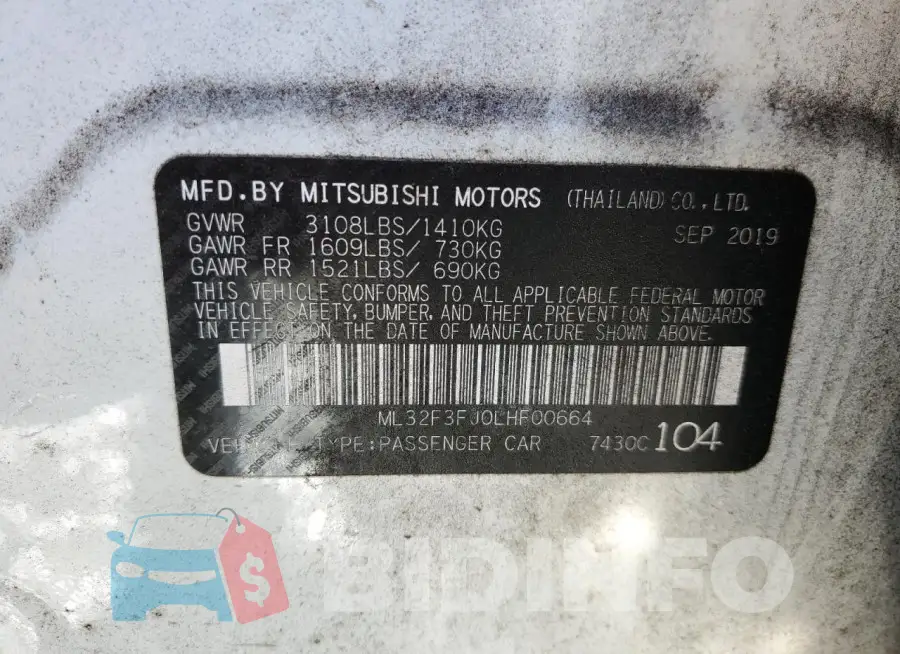 ML32F3FJ0LHF00664 Photo# 12