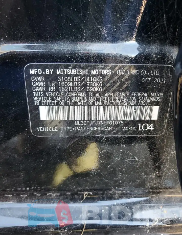ML32FUFJ7NHF01075 Photo# 12