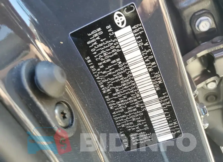 5YFT4MCE5RP205722 Photo# 12