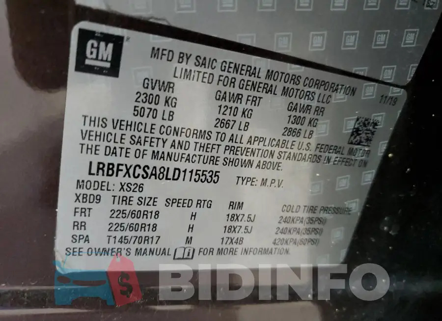 LRBFXCSA8LD115535 Photo# 13