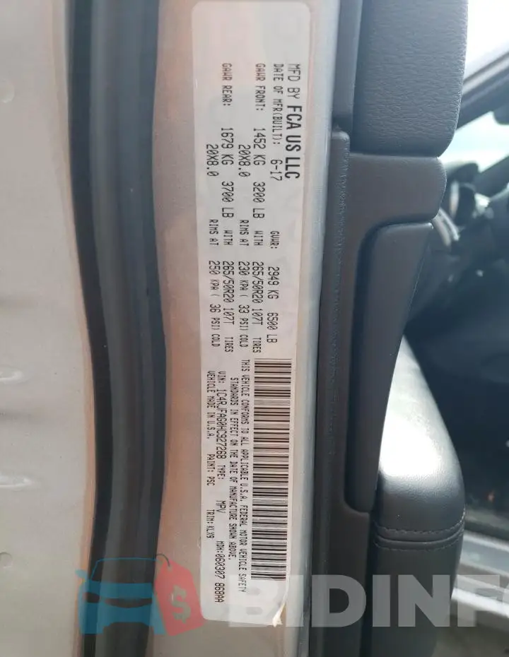 1C4RJFAG0HC927268 Photo# 13
