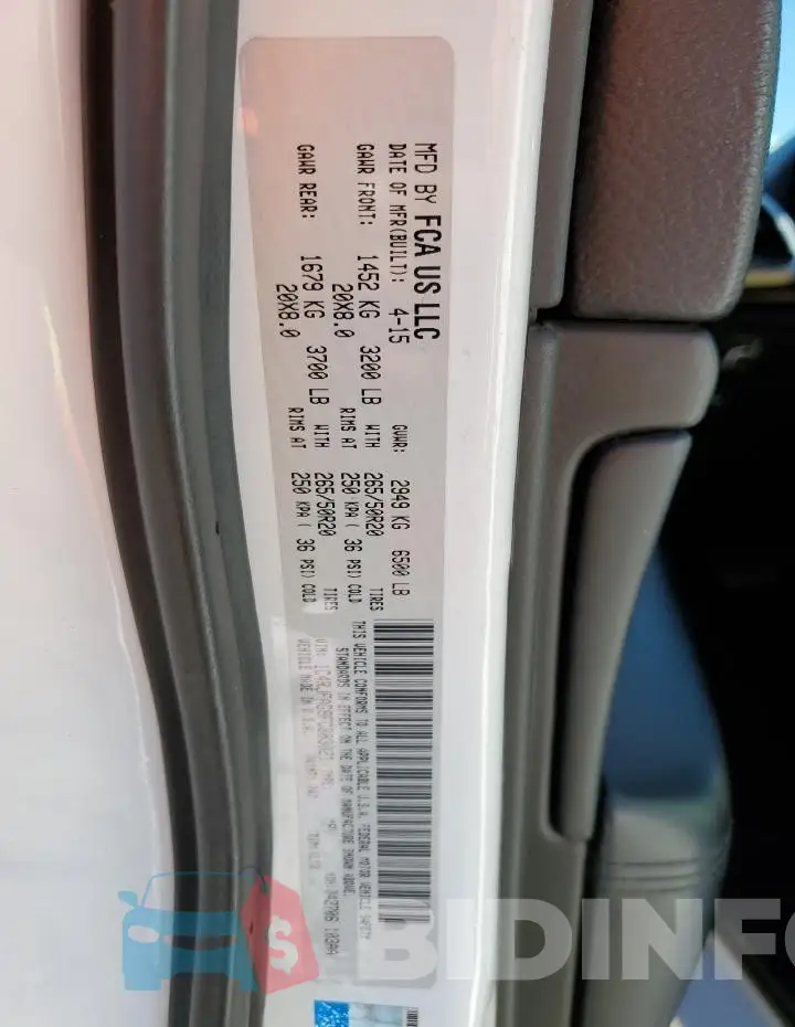 1C4RJFAG8FC803021 Photo# 13
