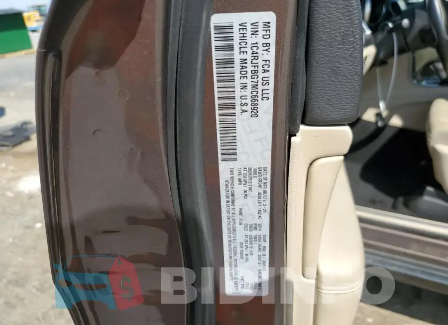 1C4RJFBG7MC668920 Photo# 14