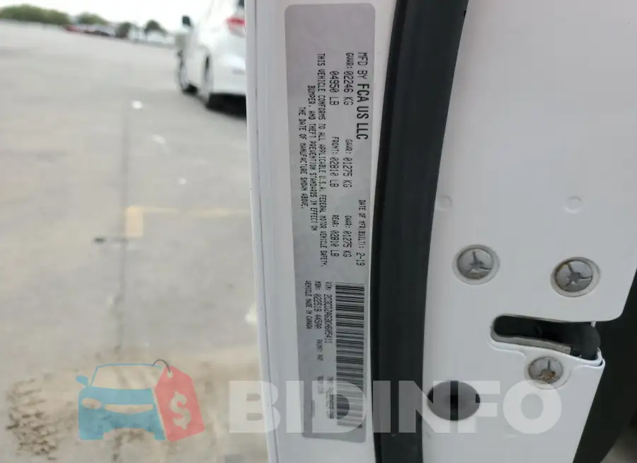 2C3CDZAG3KH605411 Photo# 12