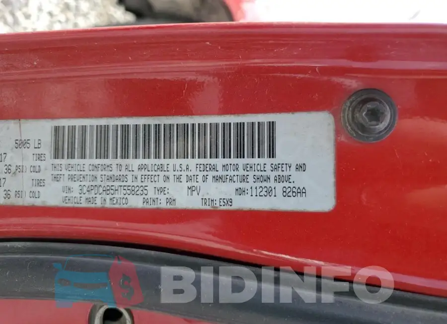 3C4PDCAB5HT558235 Photo# 13