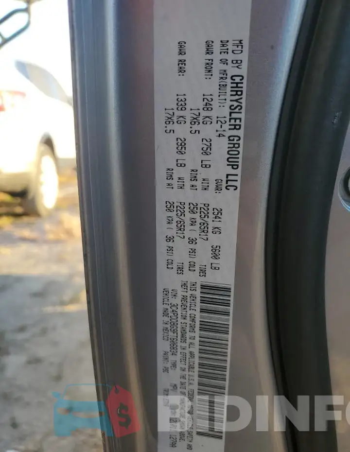 3C4PDDBG9FT606834 Photo# 14