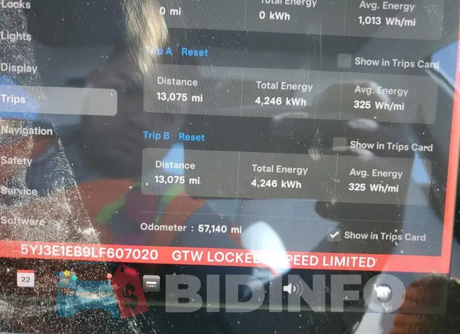 5YJ3E1EB9LF607020 Photo# 9