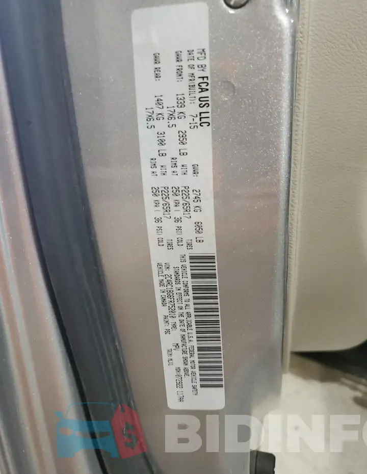 2C4RC1BG6FR752010 Photo# 13