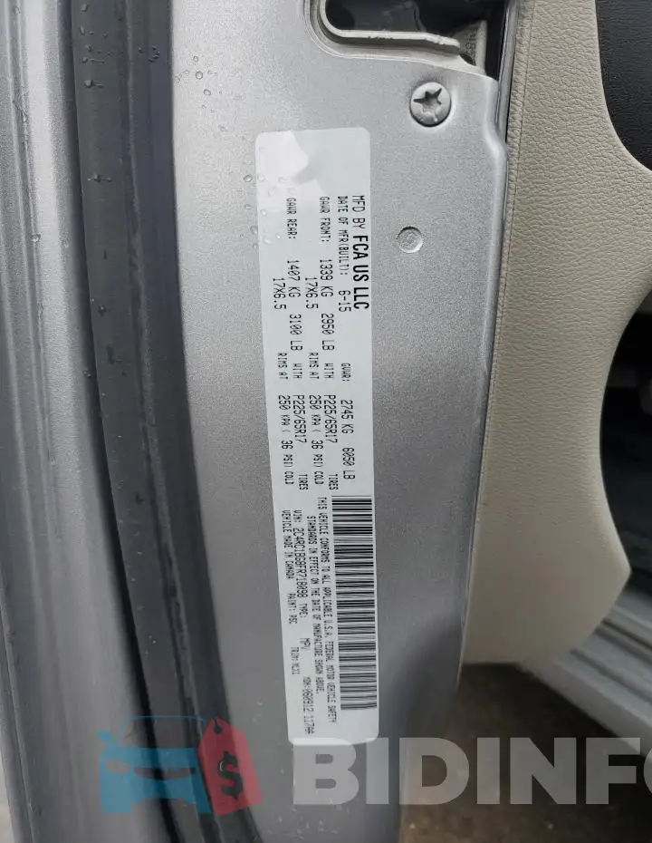 2C4RC1BG8FR718098 Photo# 13
