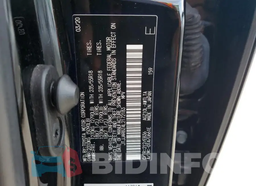 JTJJARBZ4L2172183 Photo# 13