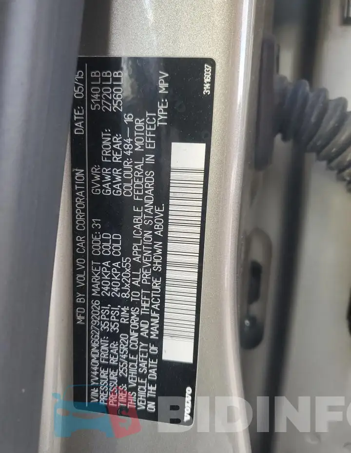 YV440MDM6G2792026 Photo# 13