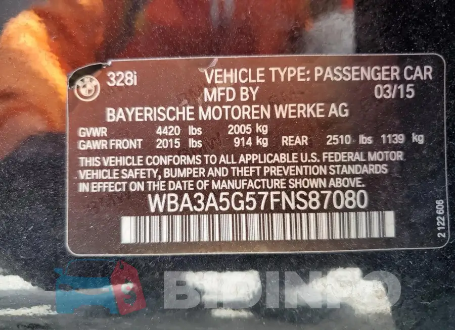 WBA3A5G57FNS87080 Photo# 12