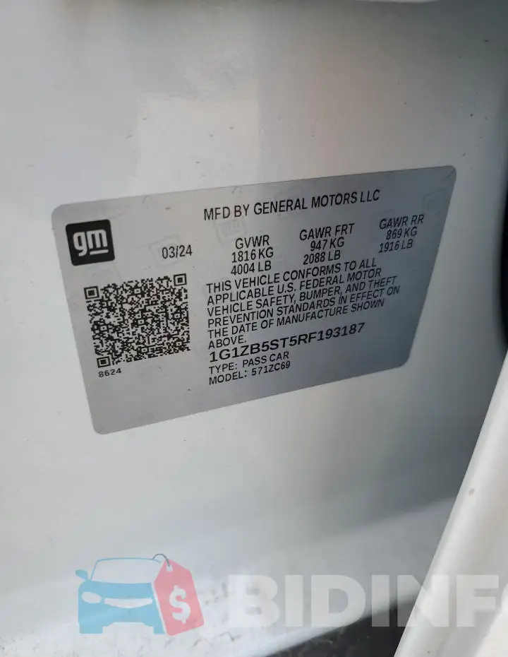 1G1ZB5ST5RF193187 Photo# 12
