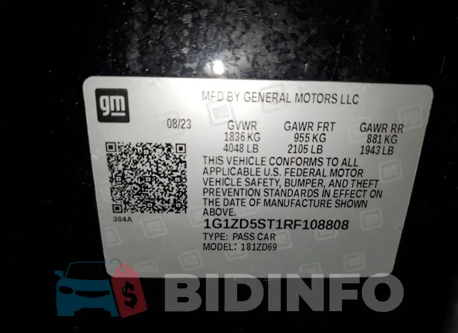 1G1ZD5ST1RF108808 Photo# 12